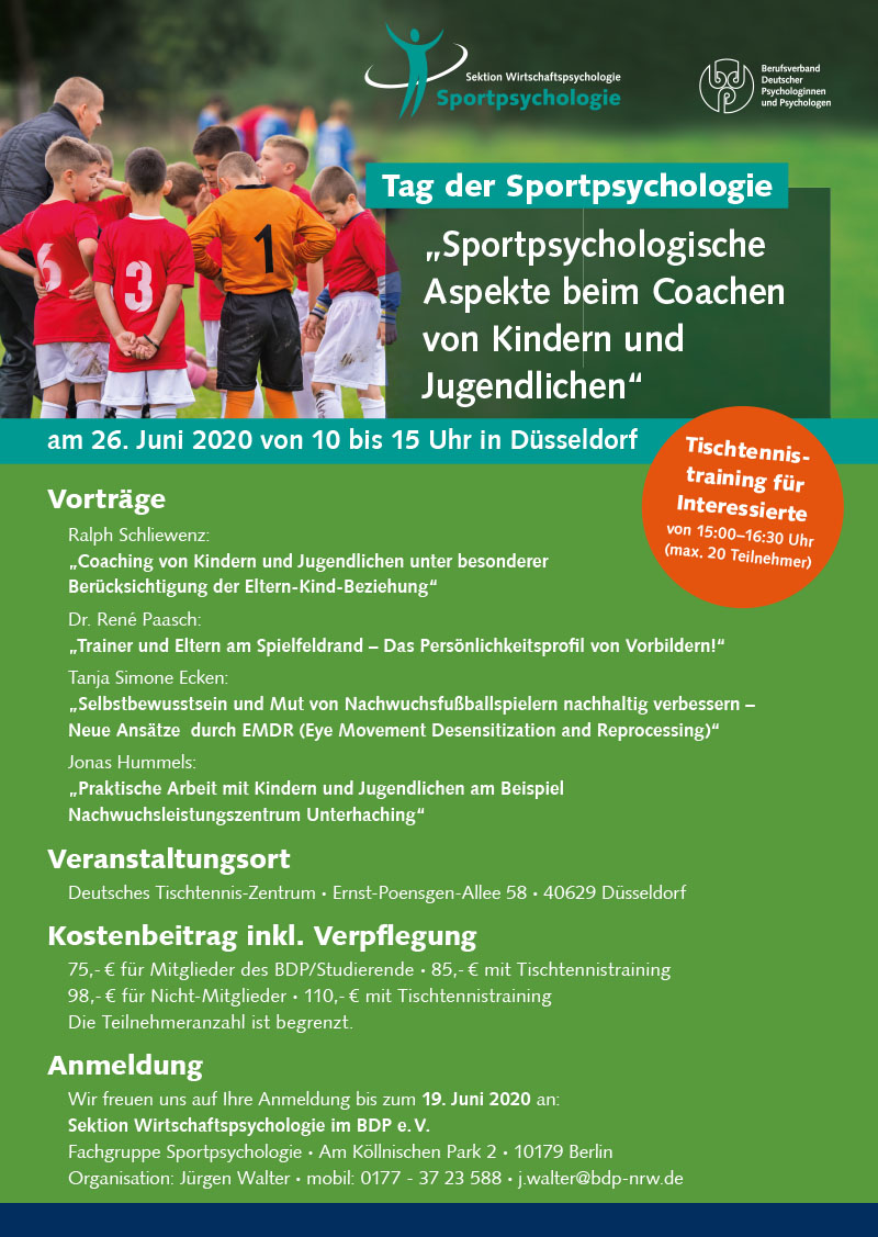 Tag der Sportpsychologie 2020